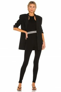 Outlet 🔥 H:ours Chantel Catsuit In Black ✨ -h:ours Sales 2022 HURR WC34 V4