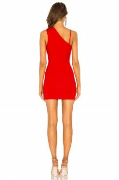 New 🎁 H:ours Safia Mini 👗 Dress In Lava Red ✨ -h:ours Sales 2022 HURR WD149 V3
