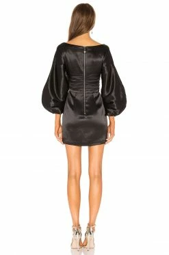 Flash Sale ✔️ H:ours Cristiano Mini 👗 Dress In Black Noir 🔔 -h:ours Sales 2022 HURR WD295 V3