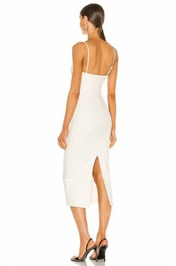 Outlet โญ H:ours Enzo Midi ๐ Dress In White ๐ 5 Outlet โญ H:ours Enzo Midi ๐ Dress In White ๐ -h:ours Sales 2022 HURR WD485 V3