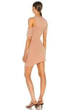 Coupon 🥰 H:ours Caelie Tee 👗 Dress In Nude 😀 -h:ours Sales 2022 HURR WD488 V3