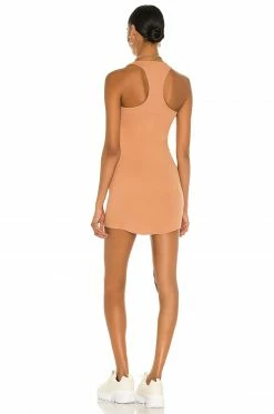Deals 👍 H:ours Shauna Mini 👗 Dress In Nude 🔥 -h:ours Sales 2022 HURR WD490 V3