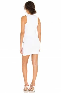 Coupon ✔️ H:ours Rue Mini 👗 Dress In White 😍 -h:ours Sales 2022 HURR WD495 V3