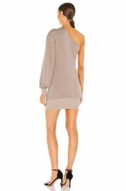 Top 10 ❤️ H:ours Georgi Sweatshirt 👗 Dress In Taupe 🌟 -h:ours Sales 2022 HURR WD505 V3