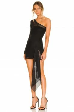 Cheapest 👏 H:ours Esmond Mini 👗 Dress In Black 🌟 -h:ours Sales 2022 HURR WD521 V3