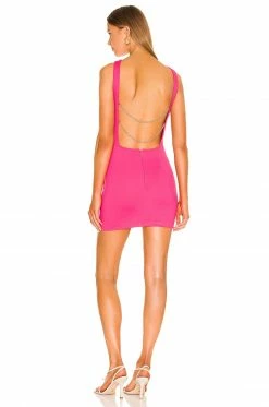 Deals 🌟 H:ours Cassia Mini 👗 Dress In Fuchsia 😍