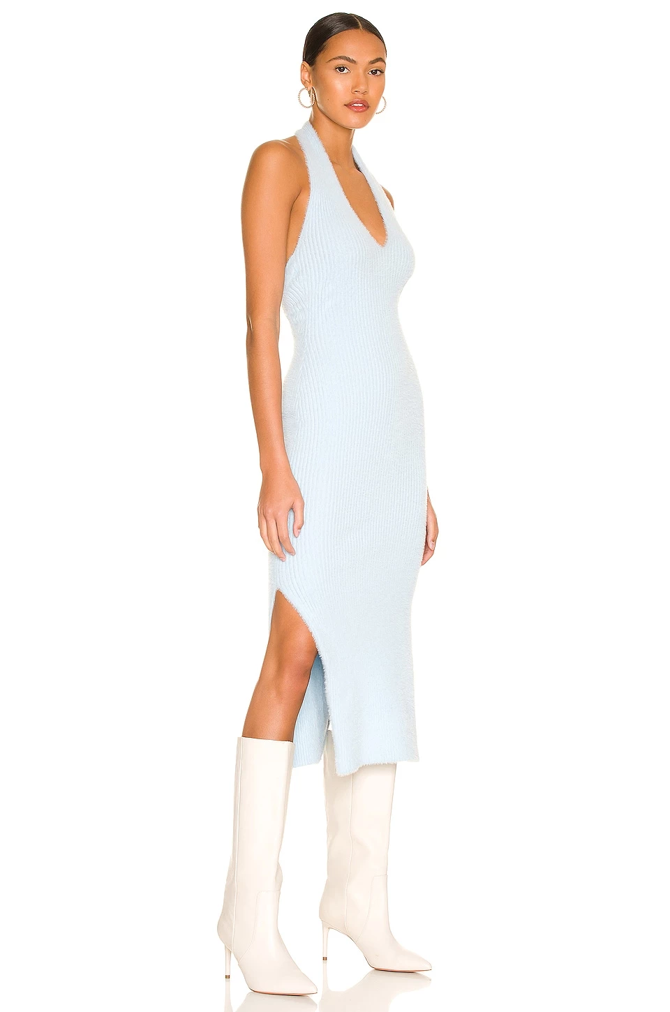 Brand new ๐ฅ H:ours Desi Halter ๐ Dress In Light Blue ๐ 2 Brand new ๐ฅ H:ours Desi Halter ๐ Dress In Light Blue ๐ - Image 2