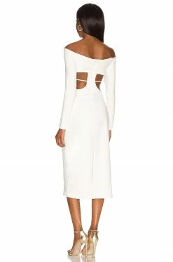 Deals 🛒 H:ours Zola 👗 Dress In Ivory 👍 -h:ours Sales 2022 HURR WD572 V3