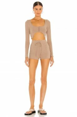 Budget ✔️ H:ours Almira Shorts In Latte 🎁 -h:ours Sales 2022 HURR WF25 V4