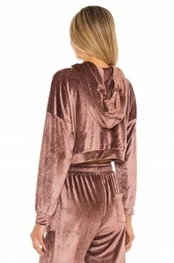 Outlet 😀 H:ours Cropped Hoodie In Mauve 💯 6 Outlet 😀 H:ours Cropped Hoodie In Mauve 💯 -h:ours Sales 2022 HURR WK36 V3