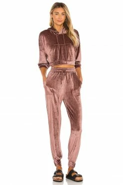 Outlet 😀 H:ours Cropped Hoodie In Mauve 💯 7 Outlet 😀 H:ours Cropped Hoodie In Mauve 💯 -h:ours Sales 2022 HURR WK36 V4