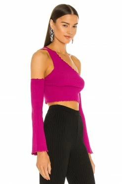 Hot Sale 🔥 H:ours Juniper Sweater In Magenta ⭐ -h:ours Sales 2022 HURR WK42 V3
