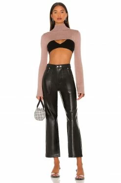 New ⭐ H:ours Calico Sweater In Mushroom ⌛ -h:ours Sales 2022 HURR WK46 V4