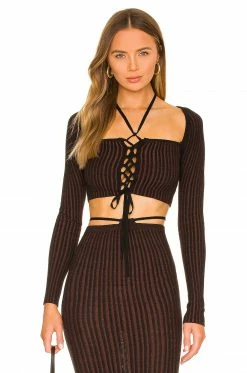 Best deal 🔔 H:ours Lina Sweater In Dark Oak 👍