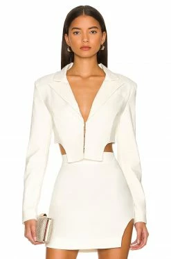 Coupon 🧨 H:ours Kitt Blazer In Ivory ⌛