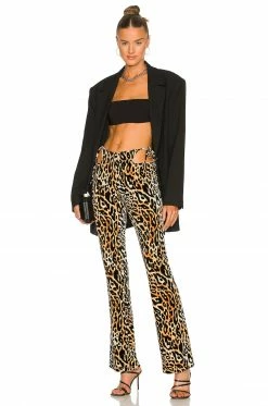 Cheap 🛒 H:ours Nyla Pant In Leopard 💯 -h:ours Sales 2022 HURR WP73 V4