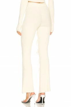 Promo 🌟 H:ours Aiden Knit Pant In Ivory ⭐ -h:ours Sales 2022 HURR WP82 V3