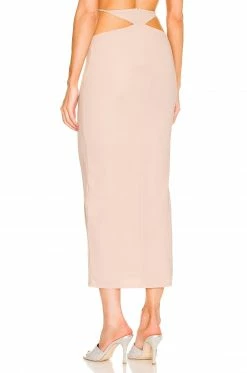 Best Pirce 🌟 H:ours Adara 👗 Skirt In Silver 🎁 -h:ours Sales 2022 HURR WQ110 V3