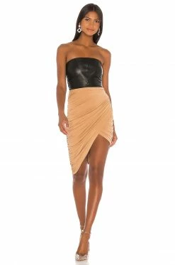 Brand new 😍 H:ours Livia 👗 Skirt In Light Hazelnut 🧨 -h:ours Sales 2022 HURR WQ83 V5