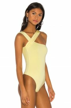 New 🔔 H:ours Halsey Bodysuit In Butter Yellow ⭐ 7 New 🔔 H:ours Halsey Bodysuit In Butter Yellow ⭐ -h:ours Sales 2022 HURR WS231 V3