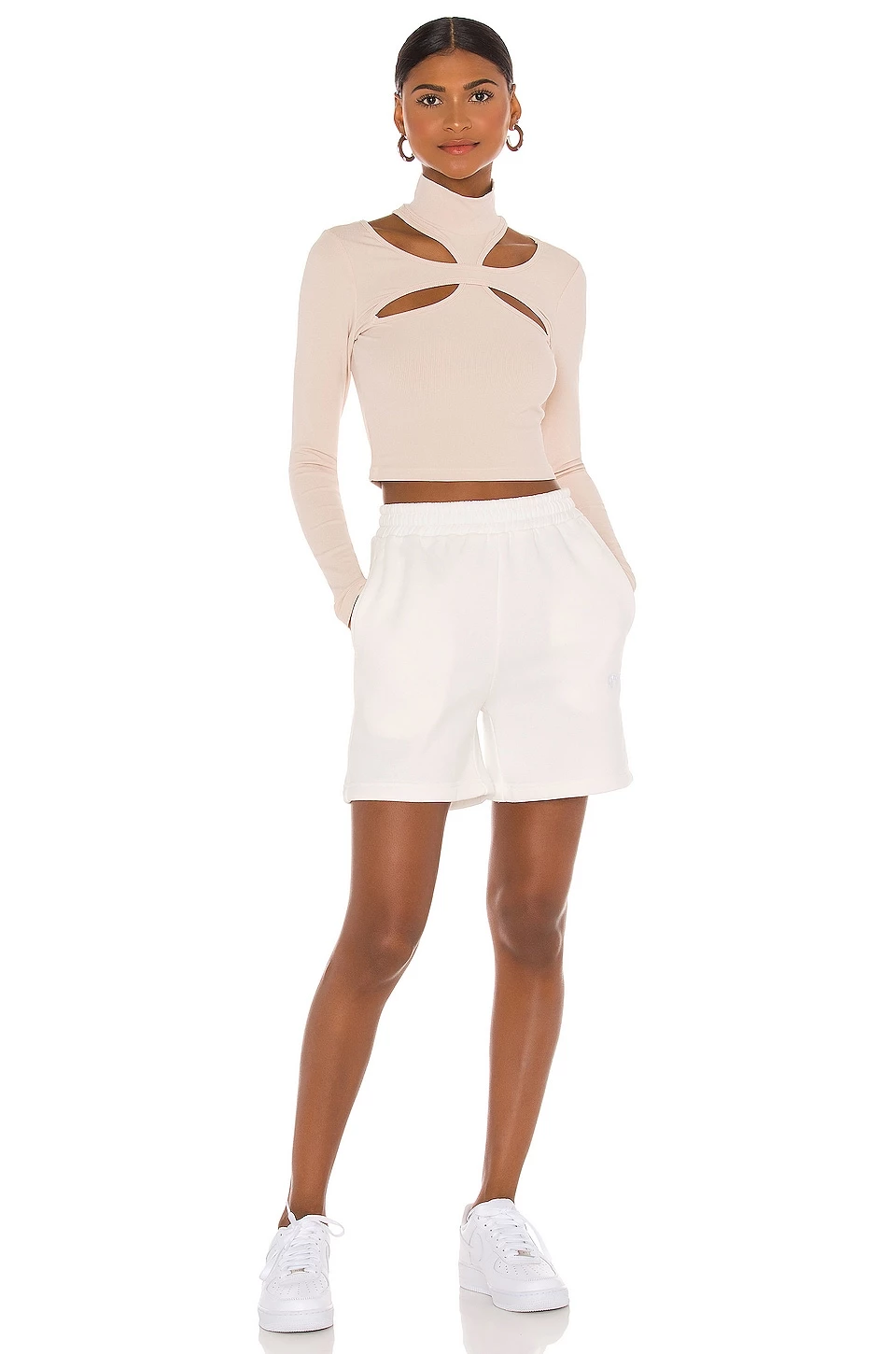 Cheapest ๐ H:ours Alyson Cut Out Top In Beige ๐งจ 4 Cheapest ๐ H:ours Alyson Cut Out Top In Beige ๐งจ - Image 4