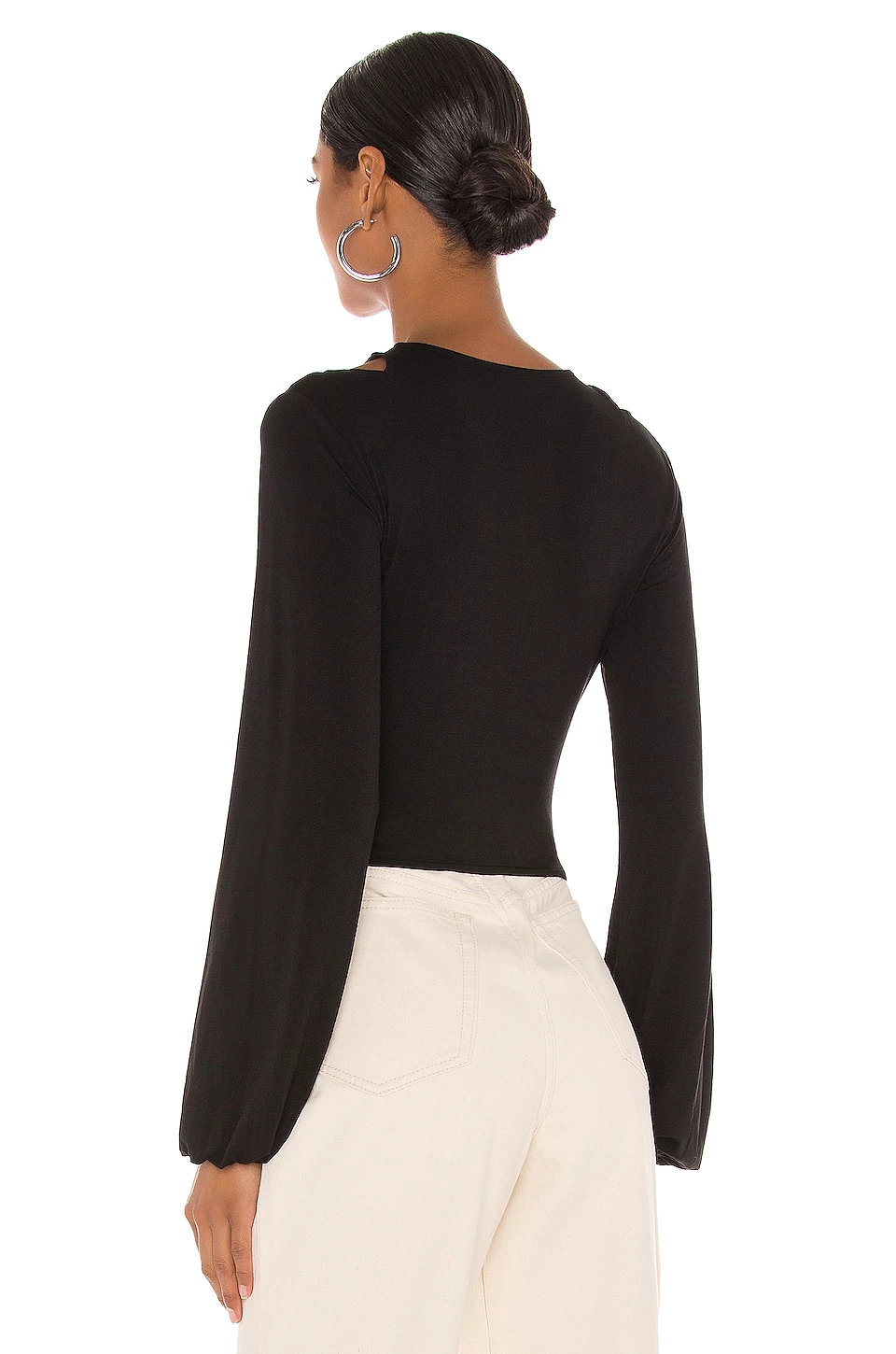 Cheapest ❤️ H:ours Cut Out Nikkie Top In Black 😍 3 Cheapest ❤️ H:ours Cut Out Nikkie Top In Black 😍 - Image 3