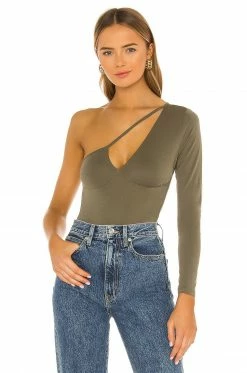 h:ours Sales 2022 15 Promo ๐ H:ours Delaney Bodysuit In Green โ