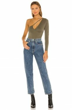 Promo 🌟 H:ours Delaney Bodysuit In Green ⌛ -h:ours Sales 2022 HURR WS381 V5