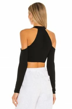 Budget 🔥 H:ours Audrey Top In Black 😉 -h:ours Sales 2022 HURR WS390 V3