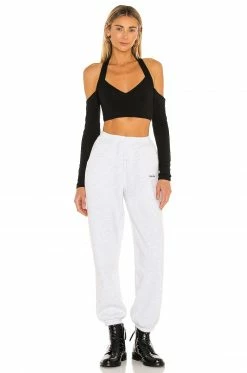 Budget 🔥 H:ours Audrey Top In Black 😉 -h:ours Sales 2022 HURR WS390 V4