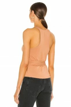 Discount ❤️ H:ours Natt Wrap Tank In Nude 🛒 -h:ours Sales 2022 HURR WS409 V3