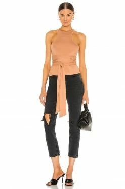 Discount ❤️ H:ours Natt Wrap Tank In Nude 🛒 -h:ours Sales 2022 HURR WS409 V4