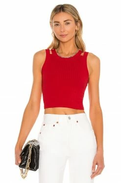 Best Pirce 🛒 H:ours Julie Top In Red 🔔