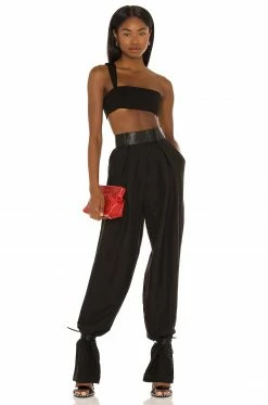 Top 10 ⌛ H:ours Alessandro Crop Top In Black 😀 -h:ours Sales 2022 HURR WS428 V4