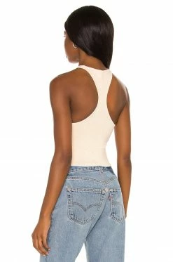 Promo 🥰 H:ours Kyla Cropped Top In Ivory ⌛ -h:ours Sales 2022 HURR WS435 V3