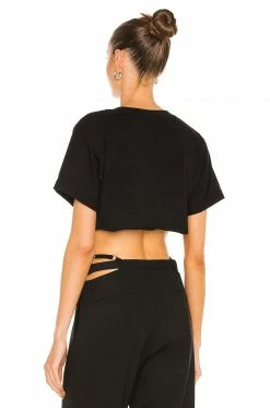 Flash Sale π€© H:ours Super Cropped Pocket Tee In Black π― 6 Flash Sale π€© H:ours Super Cropped Pocket Tee In Black π― -h:ours Sales 2022 HURR WS438 V3