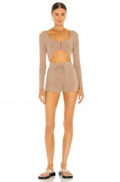 Budget ⌛ H:ours Arcelia Cropped Top In Latte ❤️ 7 Budget ⌛ H:ours Arcelia Cropped Top In Latte ❤️ -h:ours Sales 2022 HURR WS442 V4