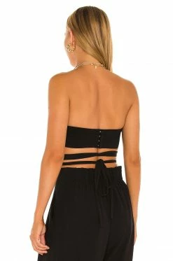 Flash Sale 🧨 H:ours Suki Bandeau Top In Black 💯 -h:ours Sales 2022 HURR WS449 V3