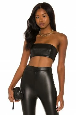 Coupon 👏 H:ours Alvina Bandeau Top In Black 🧨