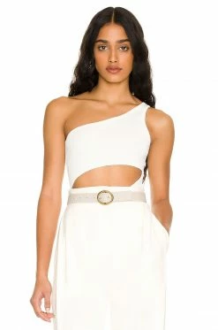 Hot Sale 😍 H:ours Celina Bodysuit In Ivory 😉