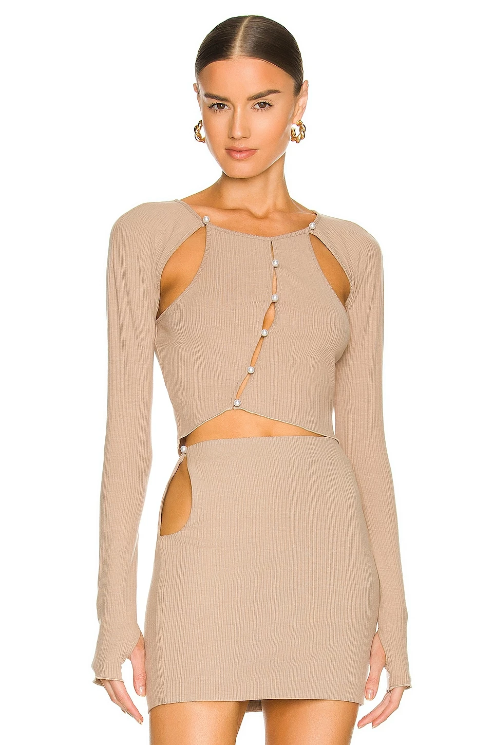 Outlet ๐ H:ours Simonetta Top In Camel โค๏ธ 1 Outlet ๐ H:ours Simonetta Top In Camel โค๏ธ