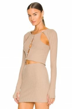 Outlet ๐ H:ours Simonetta Top In Camel โค๏ธ 7 Outlet ๐ H:ours Simonetta Top In Camel โค๏ธ -h:ours Sales 2022 HURR WS467 V3