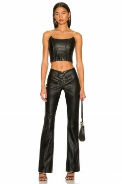 Cheap 🔥 H:ours Charmaine Top In Black 💯 -h:ours Sales 2022 HURR WS486 V4