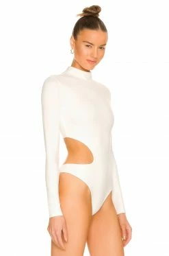 Brand new 🤩 H:ours Micaela Bodysuit In White 👍 -h:ours Sales 2022 HURR WS498 V3