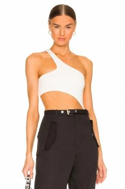 New 🔥 H:ours Priscilla Bodysuit In White ✔️