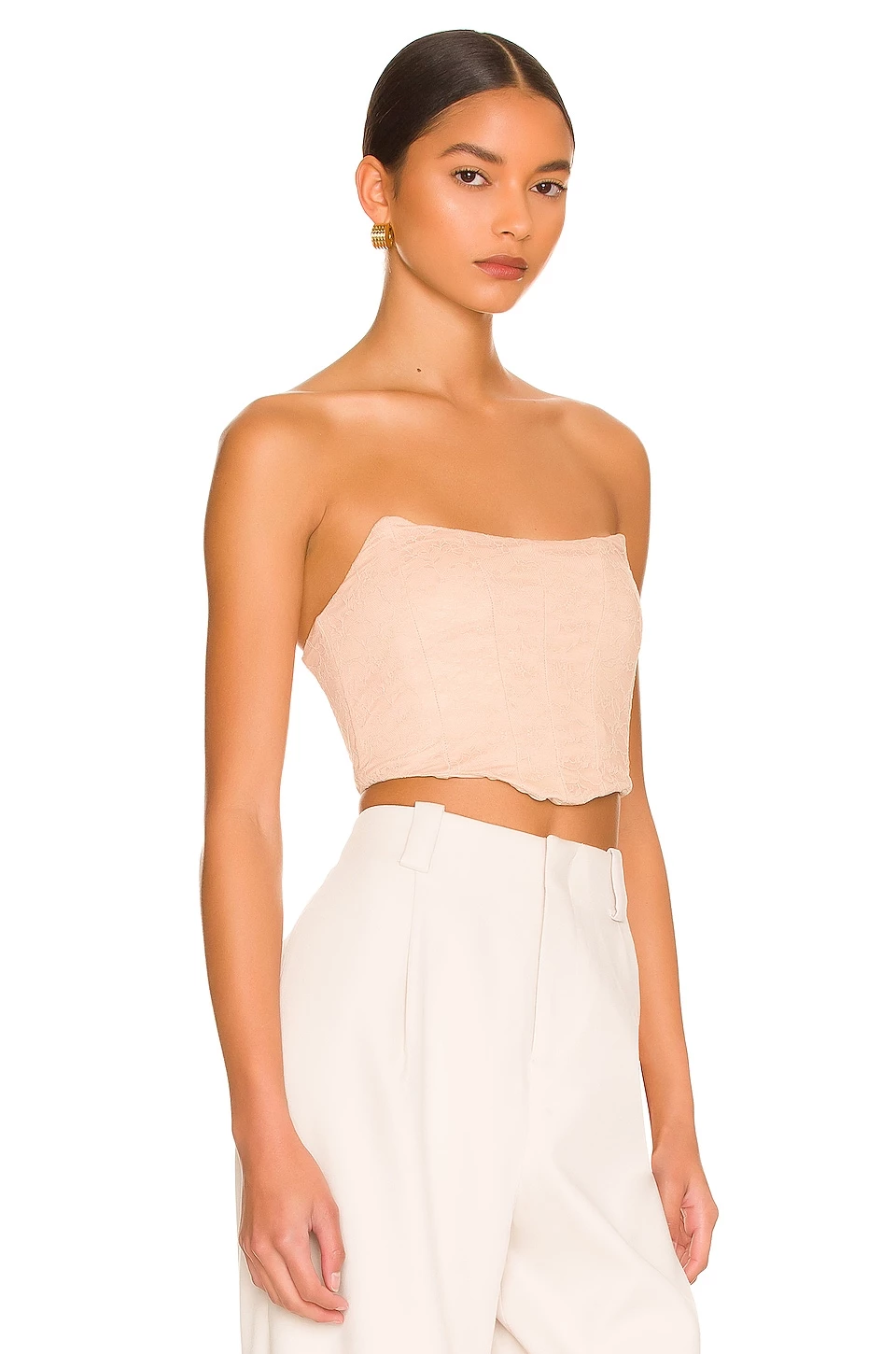 Deals ✨ H:ours Yasir Top In Light Tan ✨ 2 Deals ✨ H:ours Yasir Top In Light Tan ✨ - Image 2